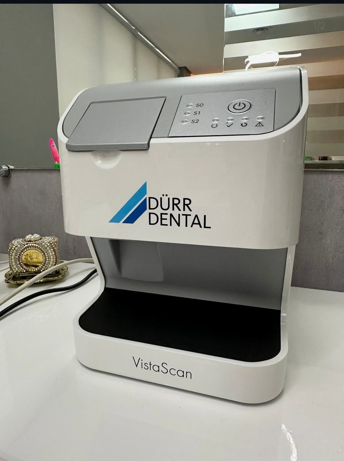 Sensor caixa de fósforo na clínica Leende